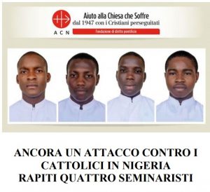 Seminaristi rapiti in Nigeria